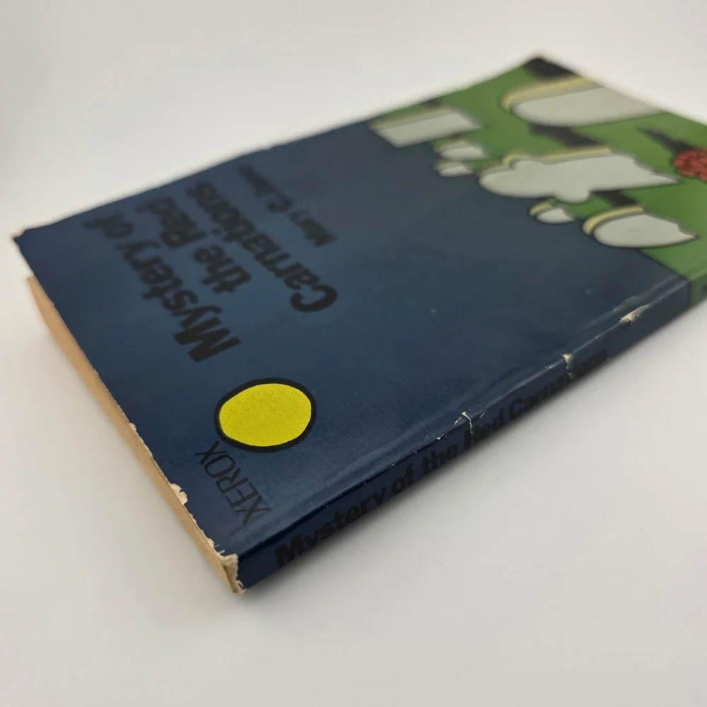 Mystery of the Red Carnations Mary C. Jane‎ Paperback 1968 Vintage Pre-Owned